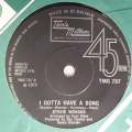 Stevie Wonder  Heaven Help Us All - Vinyl 7" Record - Very-Good- Quality (VG-)