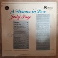 Judy Page  A Woman In Love - Autographed  Vinyl LP Record - Opened  - Good+ Quality (G+)