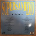 Supersanremo 1992 -  Double Vinyl LP Record - Opened  - Very-Good+ Quality (VG+)