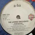 a-ha  The Living Daylights - Vinyl 7" Record - Very-Good+ Quality (VG+)