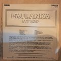 Paul Anka - My Way -  Vinyl LP Record - Opened  - Very-Good- Quality (VG-)