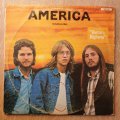America   America & Homecoming  - Double Vinyl LP Record - Opened  - Very-Good- Quality (VG-)