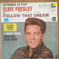 Elvis Presley  Follow That Dream - Vinyl 7" Record - Opened  - Very-Good Quality (VG)