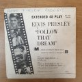 Elvis Presley  Follow That Dream - Vinyl 7" Record - Opened  - Very-Good Quality (VG)