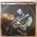 Neil Diamond - Hot August Night - Double Vinyl LP Record - Opened  - Very-Good Quality (VG)