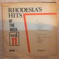 Rhodesia's Hits Of The Week Vol 11 - Feauturing Jackie Leslie and The EM Vees - Vinyl LP Record -...