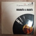 Mama's & Papa's - 20 Greatest Performances - Double Vinyl LP Record - Opened  - Very-Good- Qualit...