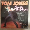 Tom Jones - Live In Las Vegas - Vinyl LP Record - Very-Good+ Quality (VG+)