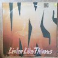 INXS  Listen Like Thieves  Vinyl LP Record - Very-Good+ Quality (VG+)