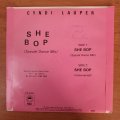 Cyndi Lauper  She Bop - Vinyl 7" Record - Very-Good+ Quality (VG+)