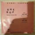 Cyndi Lauper  She Bop - Vinyl 7" Record - Opened  - Very-Good+ Quality (VG+)