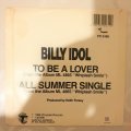 Billy Idol  To Be A Lover - Vinyl 7" Record - Very-Good+ Quality (VG+)