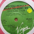 Culture Club  Do You Really Want To Hurt Me - Vinyl 7" Record - Very-Good+ Quality (VG+)
