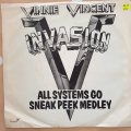 Vinnie Vincent Invasion  All Systems Go Sneak Peek Medley - Vinyl 7" Record - Very-Good+ Qu...