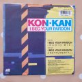 KonKan  I Beg Your Pardon - Vinyl 7" Record - Very-Good+ Quality (VG+)