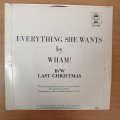 Wham!  Everything She Wants - Vinyl 7" Record - Very-Good+ Quality (VG+)