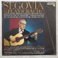 Segovia Plays Bach -  Vinyl LP Record - Very-Good+ Quality (VG+)