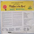 Fiddler on the Roof - Vinyl LP Record - Opened  - Fair Quality (F)