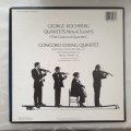 George Rochberg, Concord String Quartet  Quartets Nos. 4, 5 And 6 - Double Vinyl LP Record ...