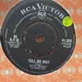 Elvis Presley With The Jordanaires  Tell Me Why / Puppet On A String - Vinyl 7" Record - Go...