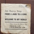 Jim Reeves  Welcome to My World - Vinyl 7" Record - Very-Good Quality (VG)