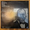 Louis Armstrong  What a Wonderful World - Vinyl LP Record - Very-Good+ Quality (VG+)