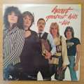 Heart  Greatest Hits / Live - Double Vinyl LP Record - Very-Good- Quality (VG-)