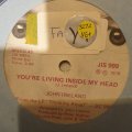 John Ireland  You're Living Inside My Head  - Vinyl 7" Record - Very-Good+ Quality (VG+)