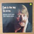 Dennis East and the Wang Gang - Love is the Key - Vinyl 7" Record - Very-Good+ Quality (VG+) (ver...