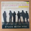 Huey Lewis And The News  Stuck With You - Vinyl 7" Record - Very-Good+ Quality (VG+) (verygood...