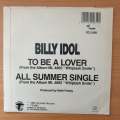 Billy Idol  To Be A Lover - Vinyl 7" Record - Very-Good+ Quality (VG+) (verygoodplus)