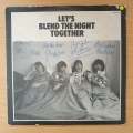 Blend  Let's Blend The Night Together (Autographed) - Vinyl LP Record - Very-Good+ Quality (VG...