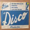 Various - A Disco Production Volume 2 - Vinyl 7" Record - Very-Good+ Quality (VG+) (verygoodplus)