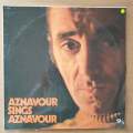 Charles Aznavour  Aznavour Sings Aznavour  Vinyl LP Record - Very-Good+ Quality (VG+)