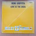 Roni Griffith  Love Is The Drug  Vinyl LP Record - Very-Good+ Quality (VG+) (verygoodplus)