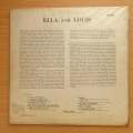 Ella Fitzgerald And Louis Armstrong  Ella And Louis - Vinyl LP Record - Very-Good+ Quality (VG+)