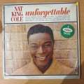 Nat King Cole  Unforgettable - Vinyl LP Record - Very-Good+ Quality (VG+)