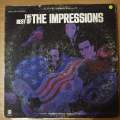 The Impressions  The Best Of The Impressions - Vinyl LP Record - Very-Good+ Quality (VG+)