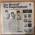 The Impressions  The Best Of The Impressions - Vinyl LP Record - Very-Good+ Quality (VG+)