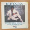 Billy Ocean  When The Going Gets Tough, The Tough Get Going  - Vinyl LP Record - Very-Good+...