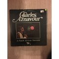 Charles Aznavour - A South African Souvenir - Vinyl LP Record - Opened  - Very-Good Quality (VG)