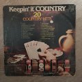Keepin' It Country - 20 Hits  Vinyl LP Record - Opened - Good+ Quality (G+)