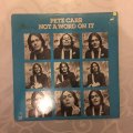 Pete Carr - Not A Word On It - Vinyl LP Record - Opened  - Very-Good+ Quality (VG+)