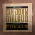 Sir John Gielgud  Shakespeare's Ages Of Man -  Vinyl LP Record - Opened  - Very-Good Qualit...