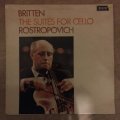 Britten, Rostropovich  The Suites For Cello' - Vinyl LP Record - Opened  - Very-Good+ Quali...