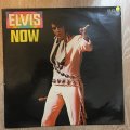 Elvis - Now - Vinyl LP Record - Opened  - Very-Good Quality (VG)