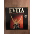 Andrew Lloyd Webber & Tim Rice - Evita - Featuring Florence Lacey as Evita - Vinyl LP Record - Op...