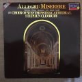 Allegri - Choir Of Westminster Cathedral, Stephen Cleobury  Miserere - Vinyl LP Record -...