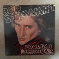 Rod Stewart - Foolish Behaviour - Vinyl LP Record - Opened  - Very-Good+ Quality (VG+)