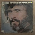 Kris Kristofferson - Songs Of Kristofferson  - Vinyl LP Record - Opened  - Very-Good Quality (VG)